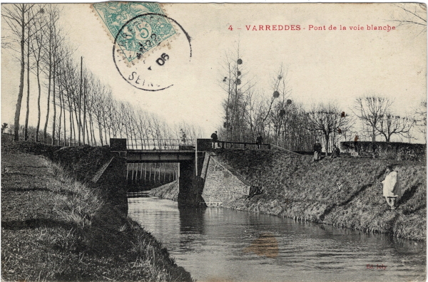 4 – VARREDDES - Pont de la voie blanche